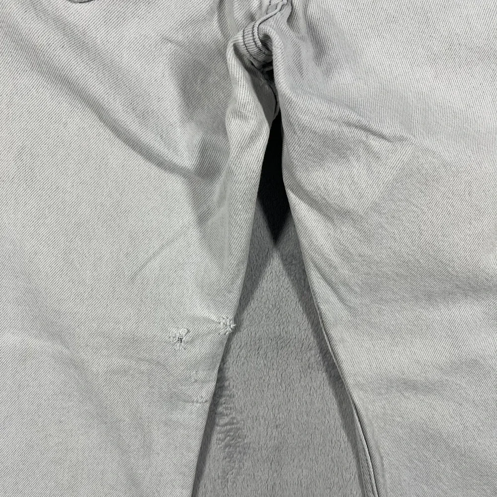 Levis 506 Jeans Mens 32(30)x32(30) White Distressed USA Vintage Straight Leg - Picture 16 of 16